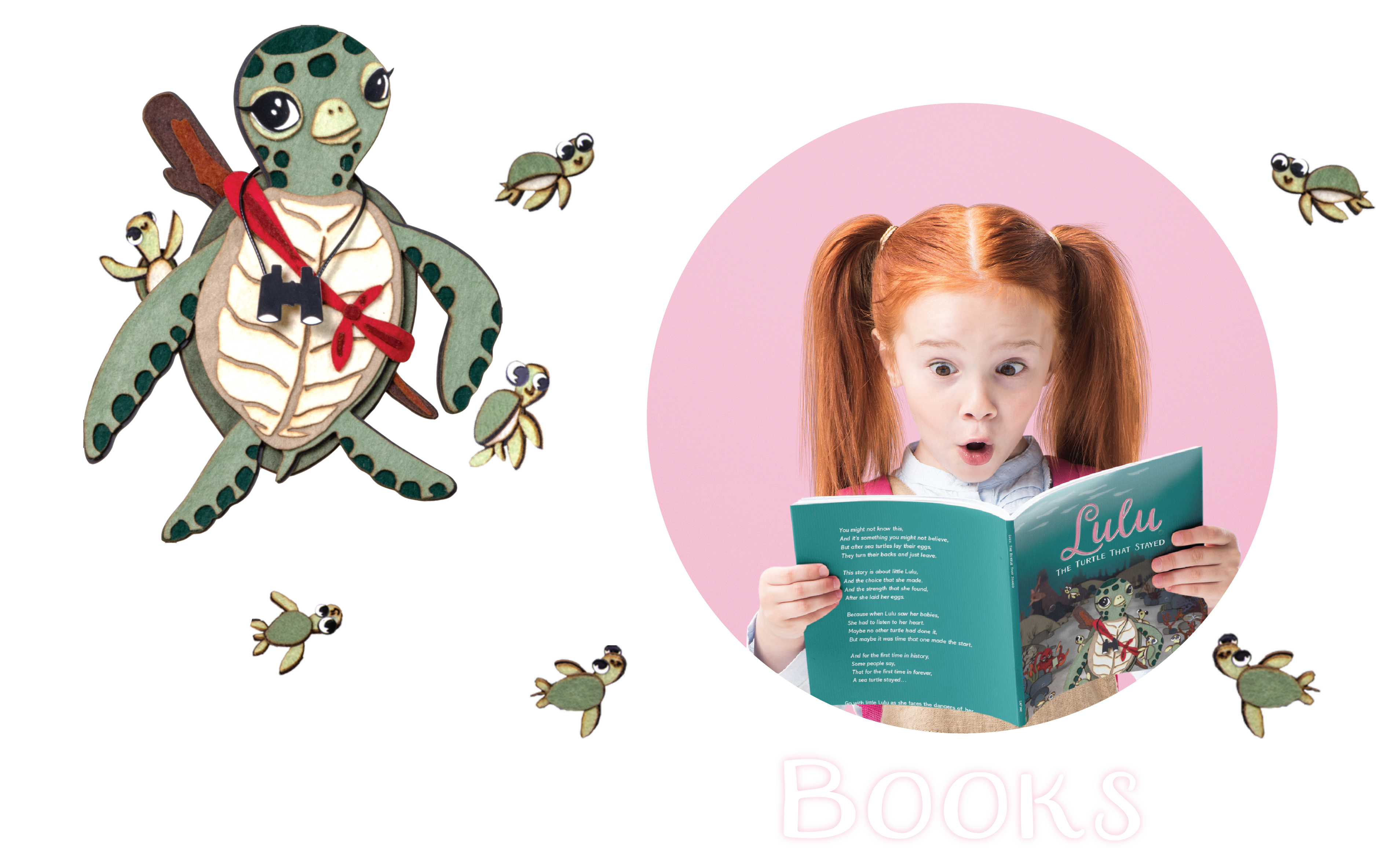Lulu The Turtle Book Row